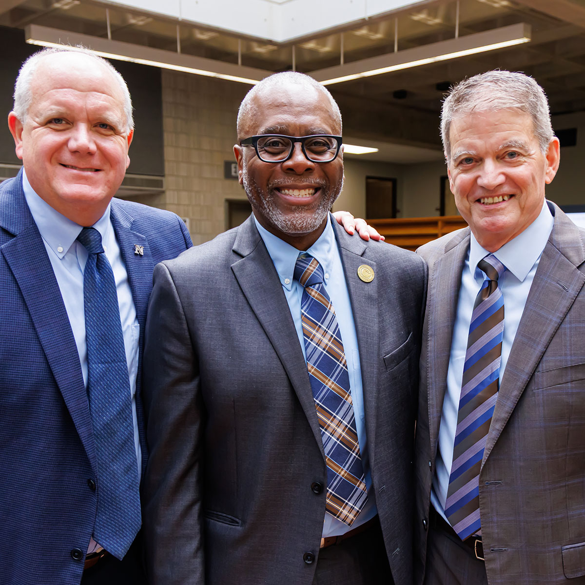 President Harris with former colleagues