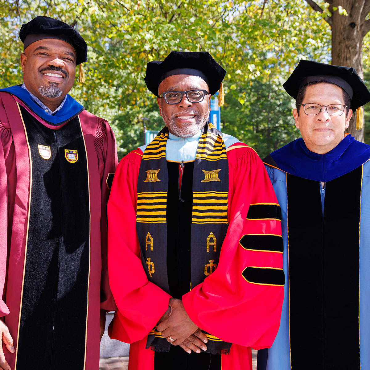 President Harris with Secretary Tutwiler at the inauguration ceremony