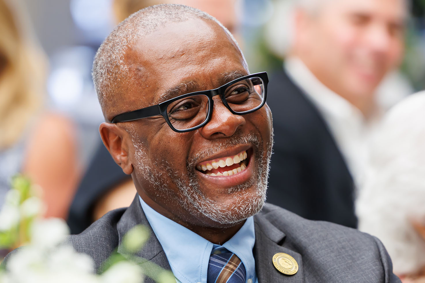 Dr. Harris at Bristol's Inauguration