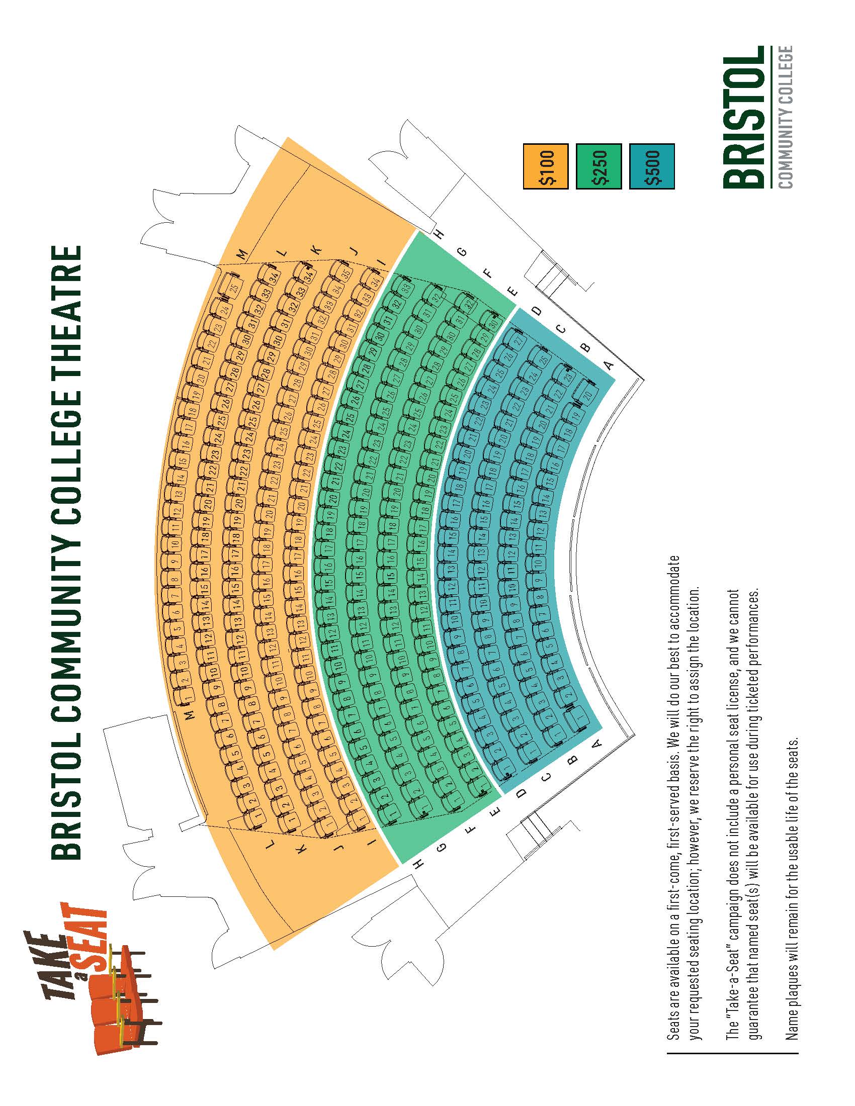 Take a Seat theatre layout