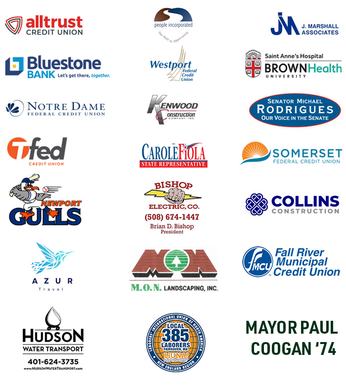 Hole sponsors for Bristol Community College Foundation's 30th Annual Birdies for Bayhawks Golf Tournament