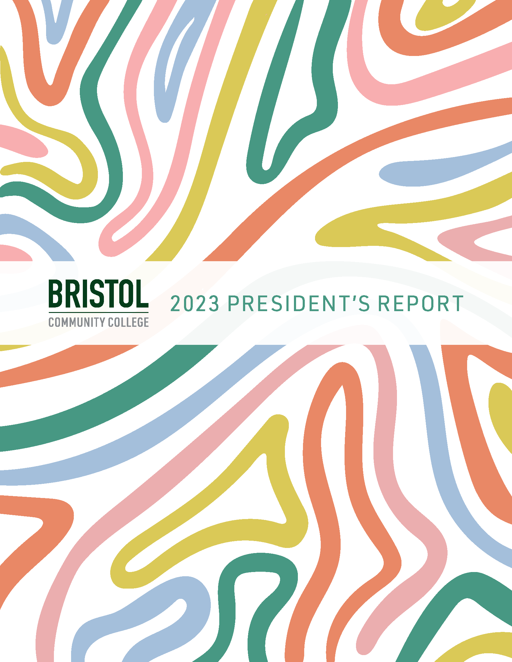 President's Report cover