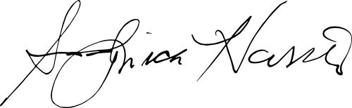 Dr. Sedgwick L. Harris, Ed.D. signature
