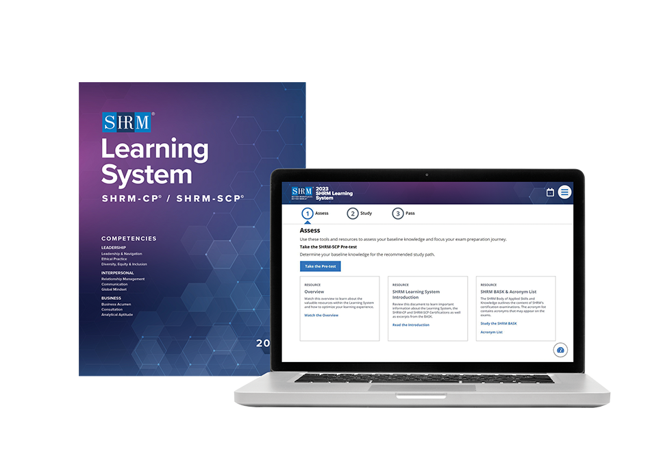 SHRM learning materials