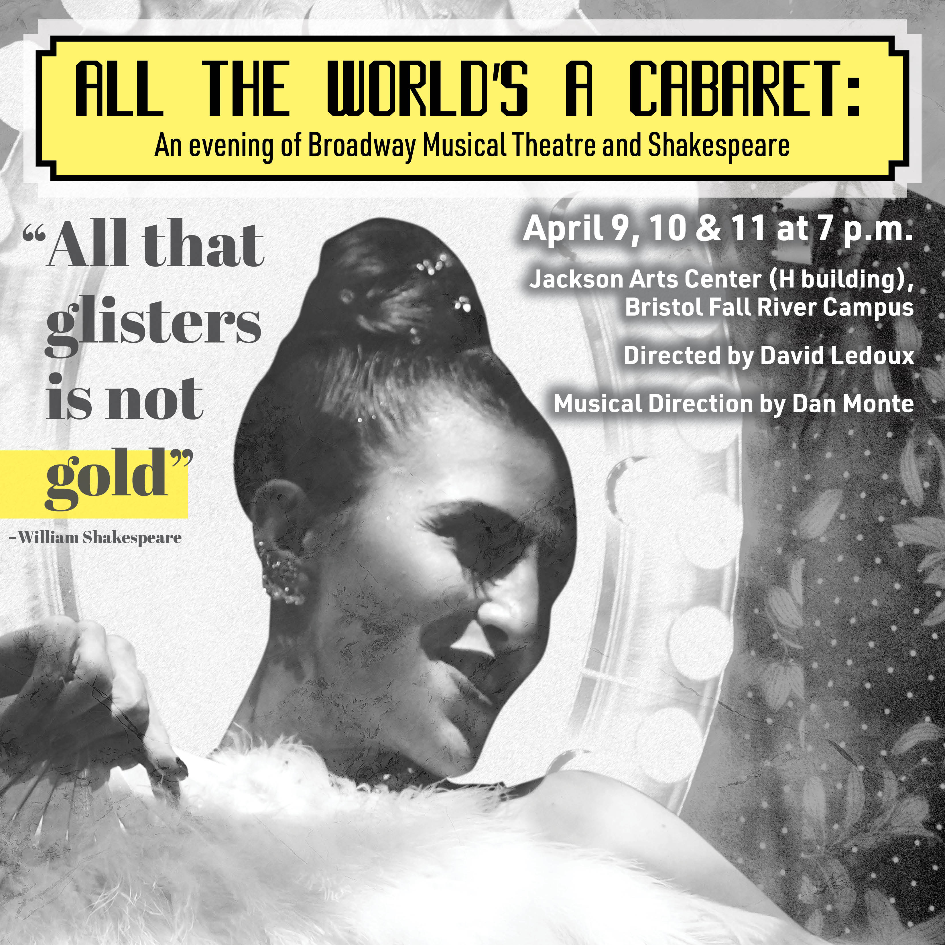 All the World's A Cabaret poster