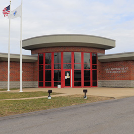 front entrance of the fall river fire department